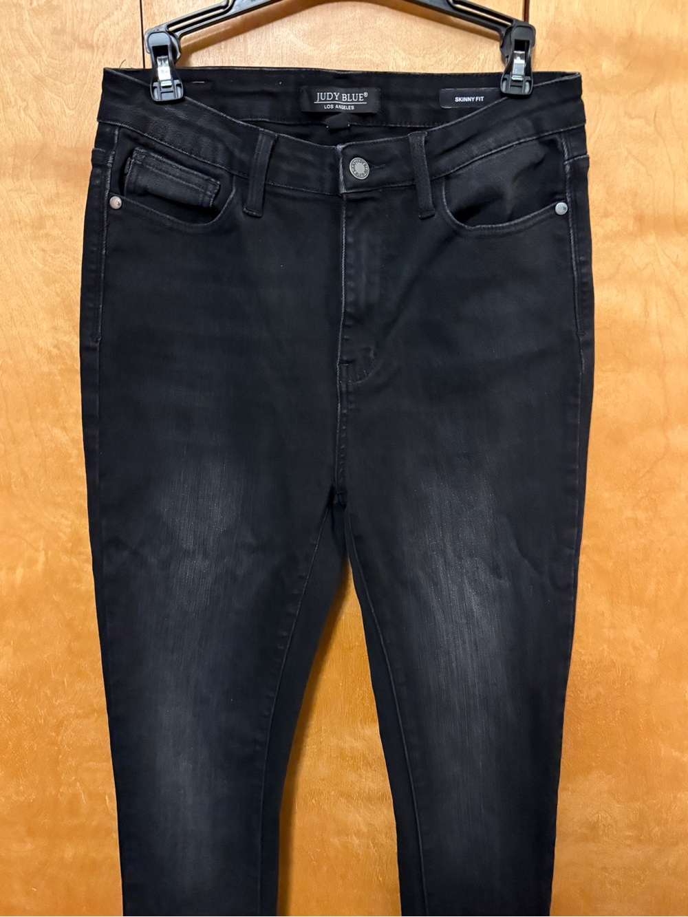 Judy Blue Black Denim Skinny Fit jeans size juniors size 9/ women size 29 L